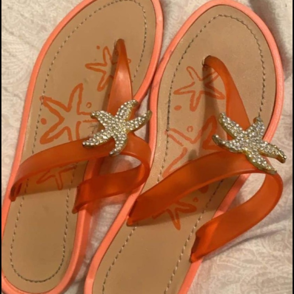 Beach flip flops